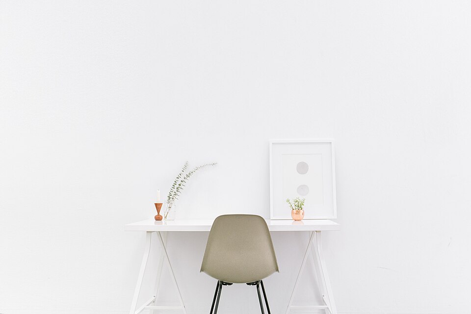 Espacio de trabajo preparado para organizar tareas.